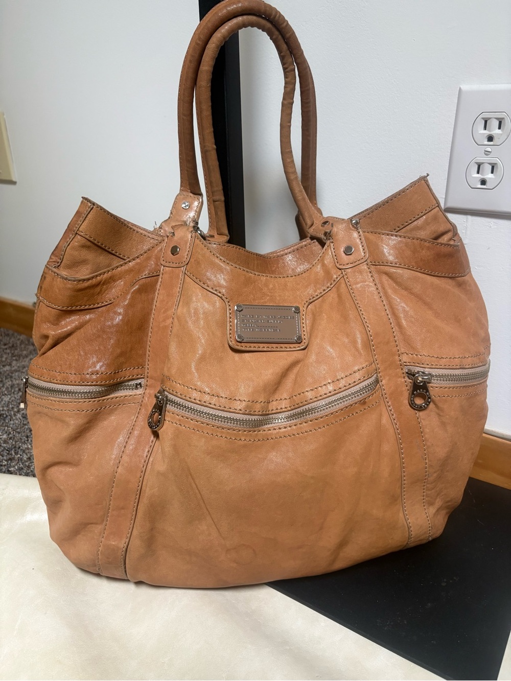 Marc by Marc Jacobs leather satchel